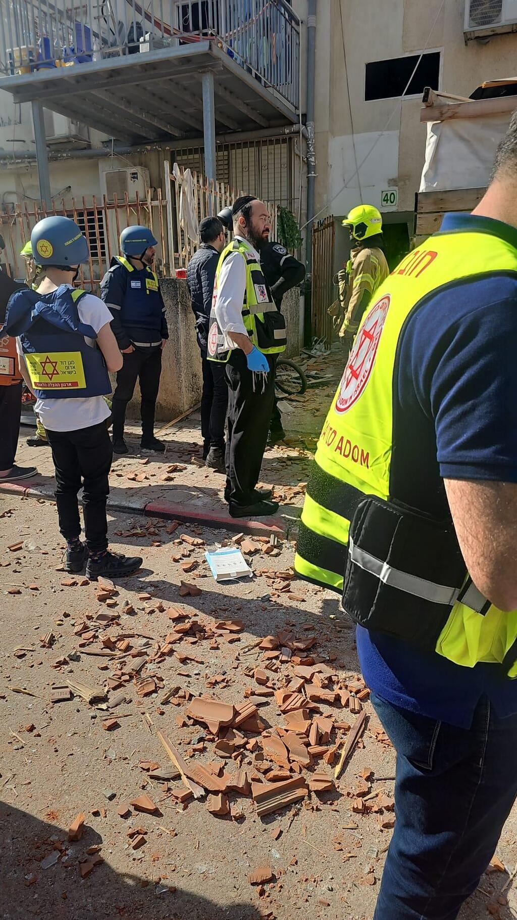 הרס נפילה בבני ברק