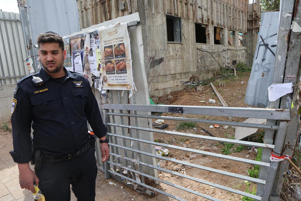 בית הכנסת שנפגע בבני ברק