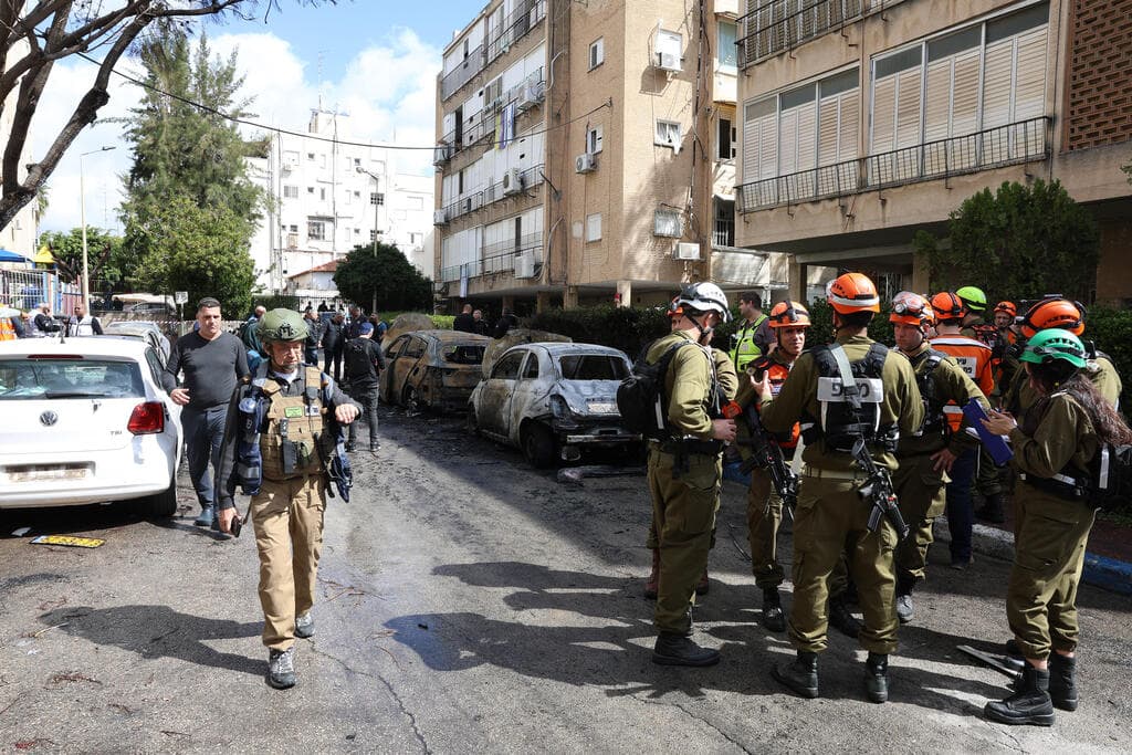 זירת הנפילה בפתח תקווה