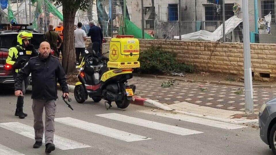 פגיעה בגן ילדים בנהריה