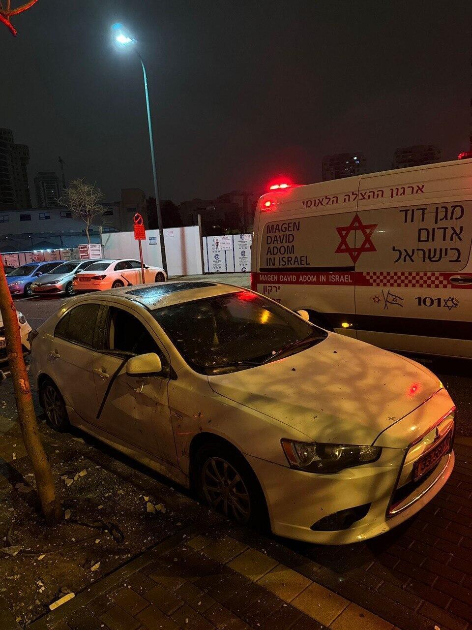 זירת נפילה בפתח תקווה 