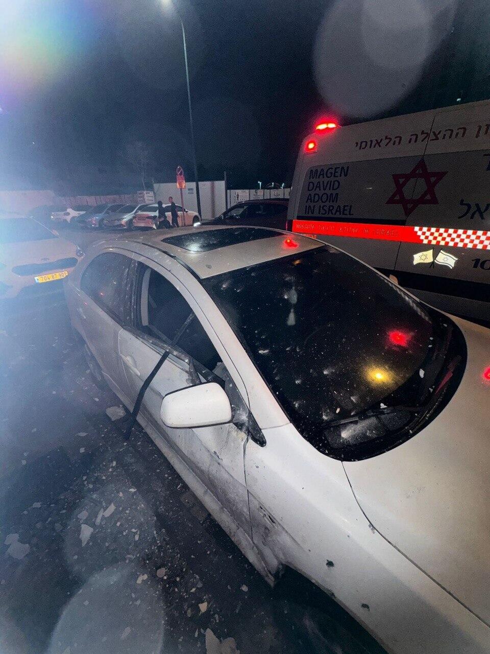 זירת נפילה בפתח תקווה 