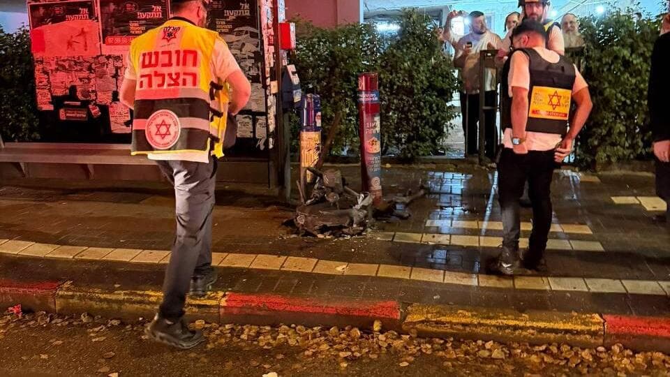 זירת נפילה בבני ברק