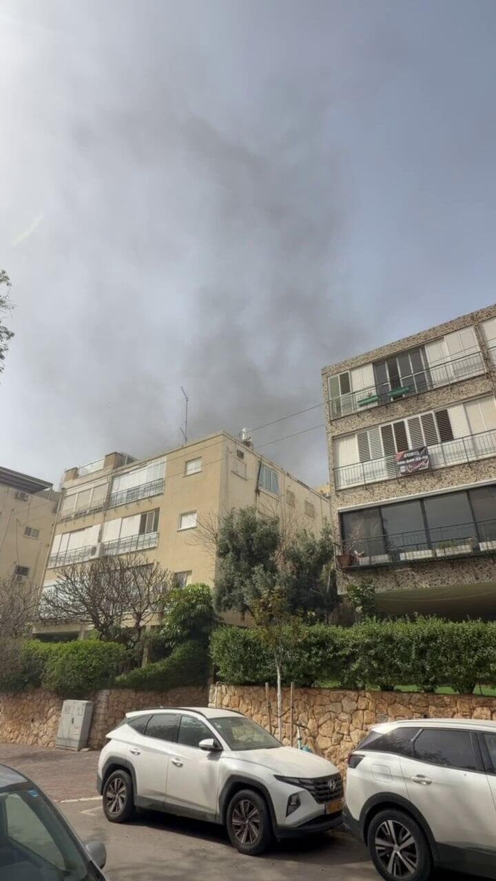 נפילה באזור גבעתיים רמת גן (צילום: תומר היימן) נפילה באזור גבעתיים רמת גן