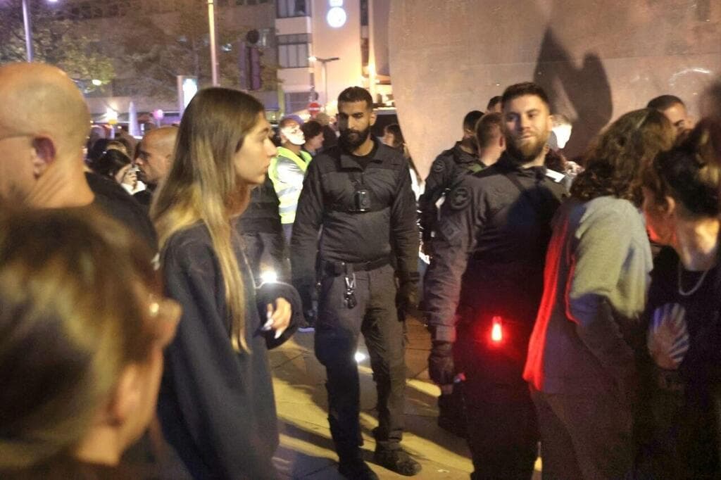 הפגנה בכיכר הבימה
