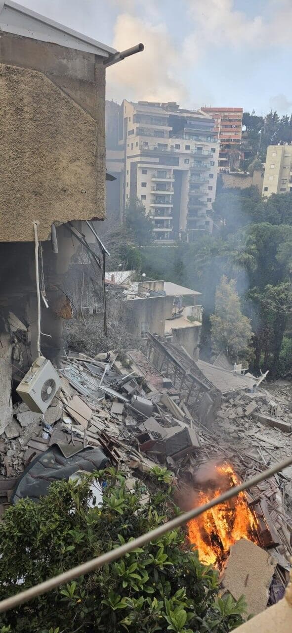 הפגיעה בחיפה (צילום: לפי סעיף 27א לחוק זכויות יוצרים ) הפגיעה בחיפה