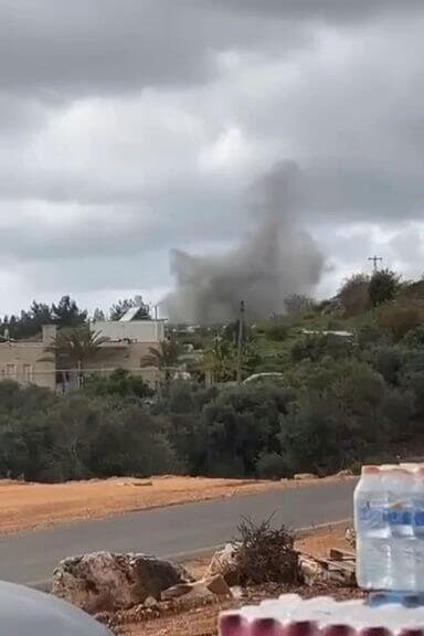 רכב נפגע בדיר אל אסד