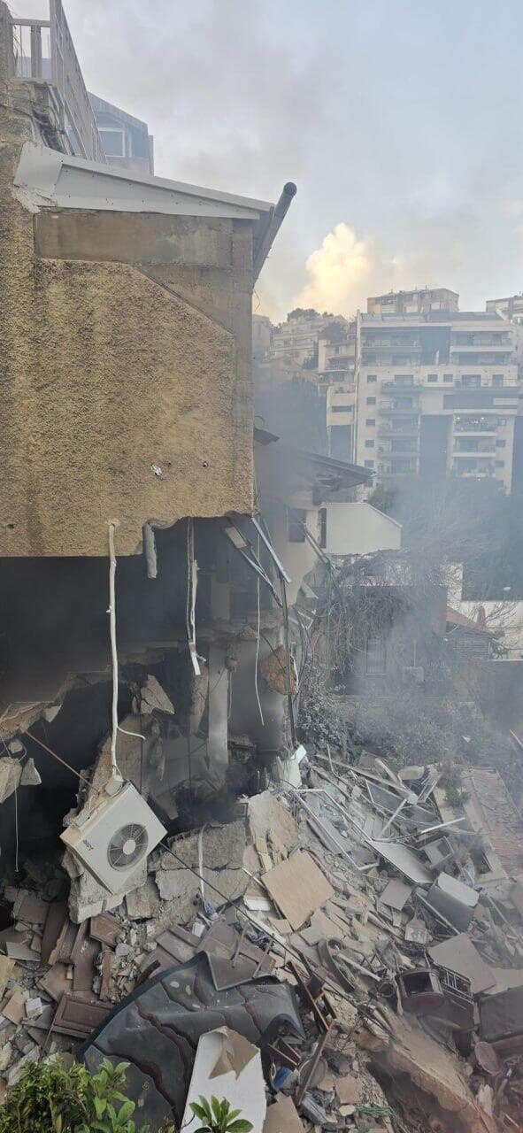 הפגיעה בחיפה (צילום: לפי סעיף 27א לחוק זכויות יוצרים ) הפגיעה בחיפה