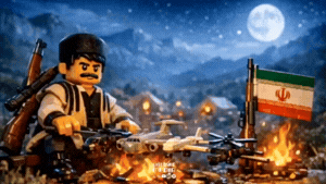 מתוך התעמולה האיראנית איראן השמידה מטוסים של ארה"ב