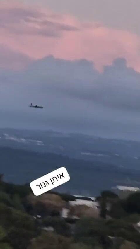 הכטב"ם בנהריה (צילום: איתן גנור) הכטב"ם בנהריה