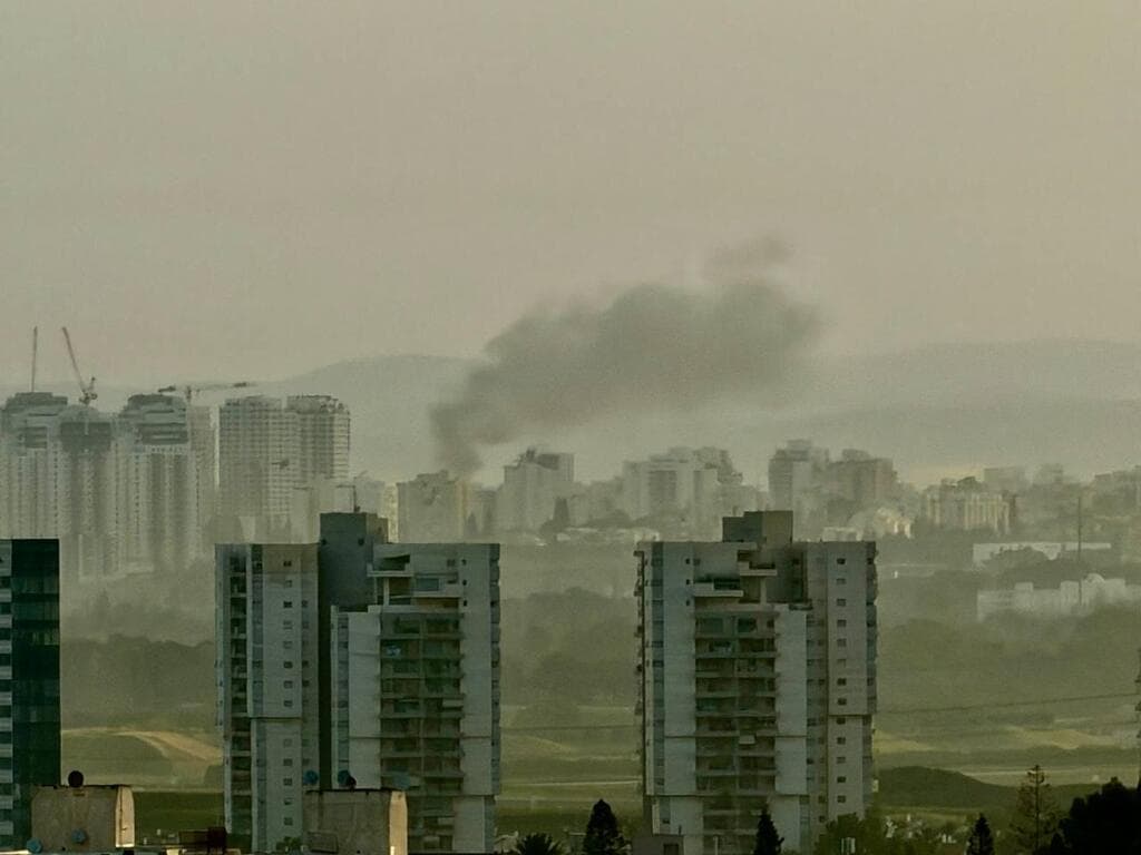 זירת נפילה בפתח תקווה