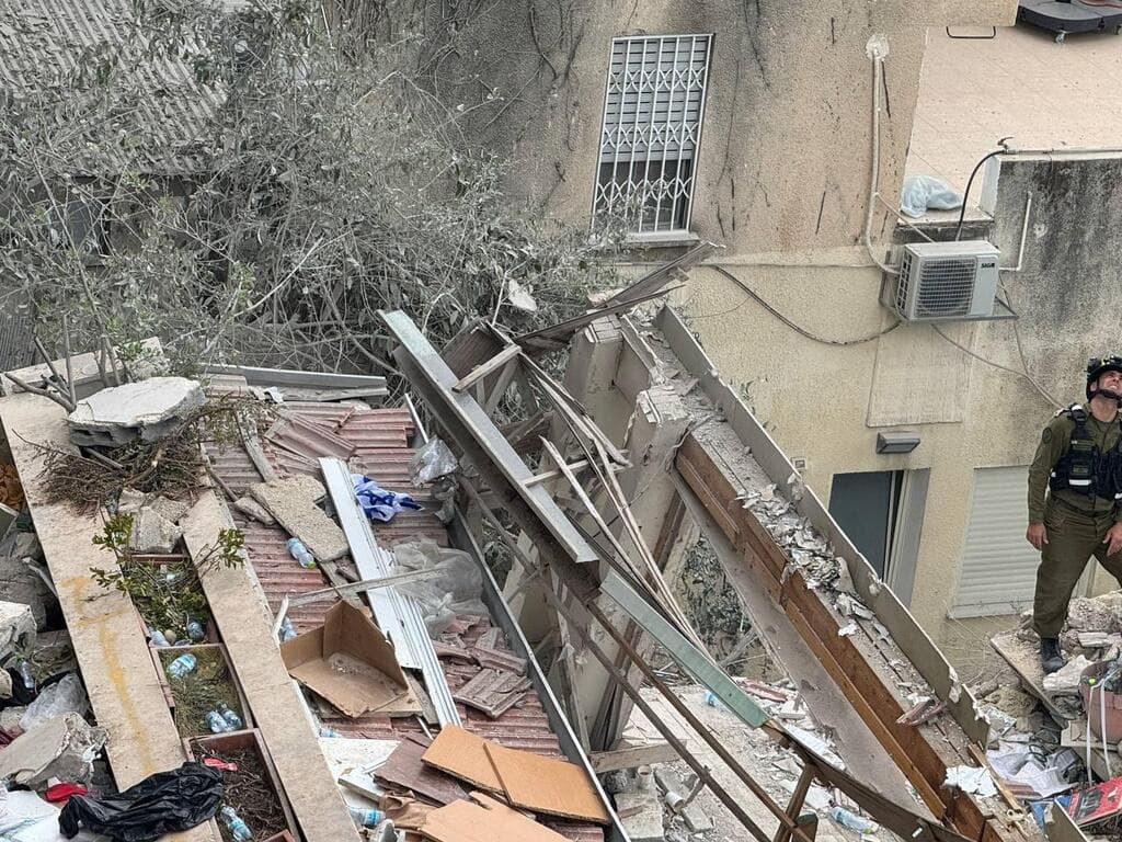 חיפוש אחר נעדרים בזירה בחיפה