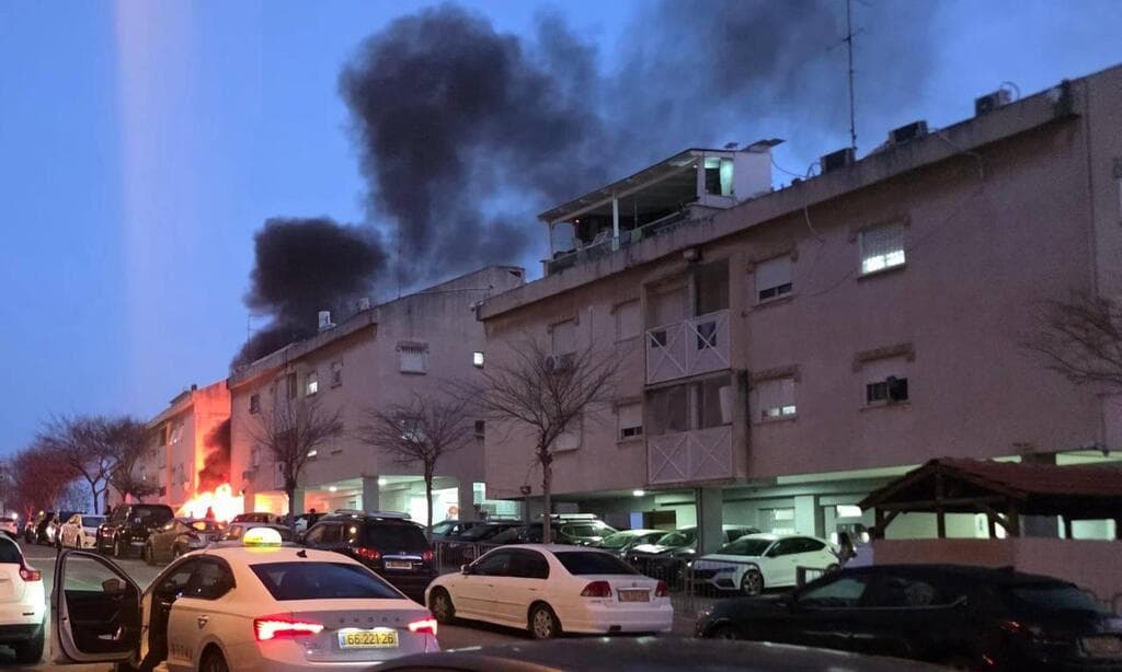 זירת נפילה בחיפה