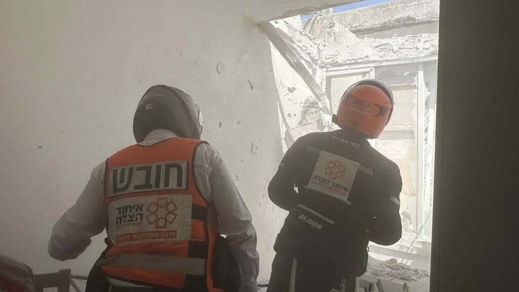 נזק למבנה בבני ברק