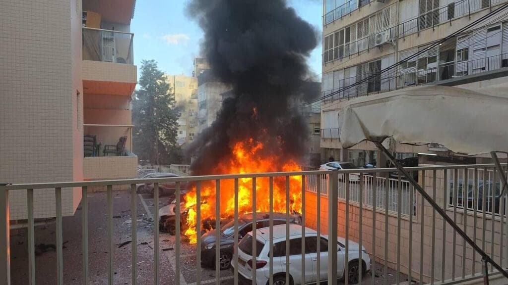 זירת נפילה בפתח תקווה