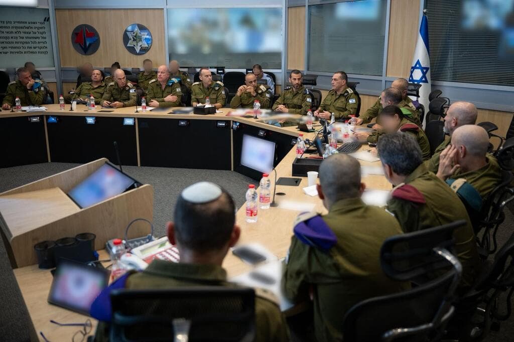 הרמטכ״ל בהערכת מצב עם פורום המטה הכללי