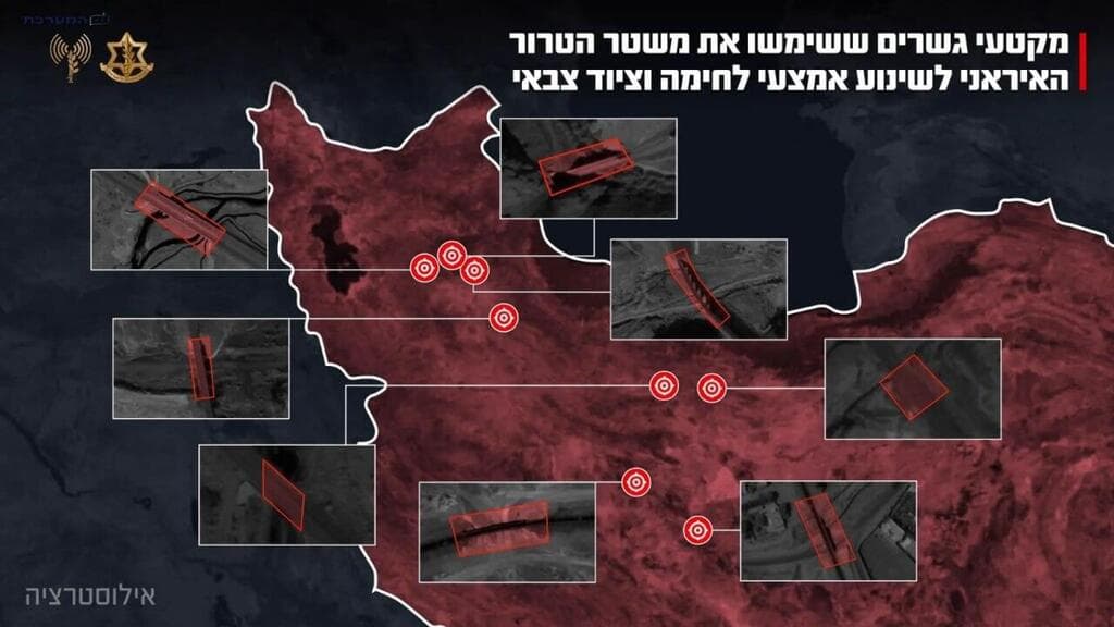 תקיפת הגשרים באיראן