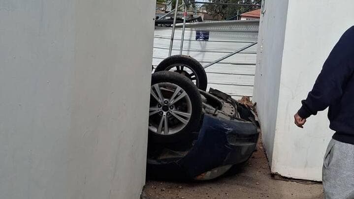 נפילה ברמת השרון 