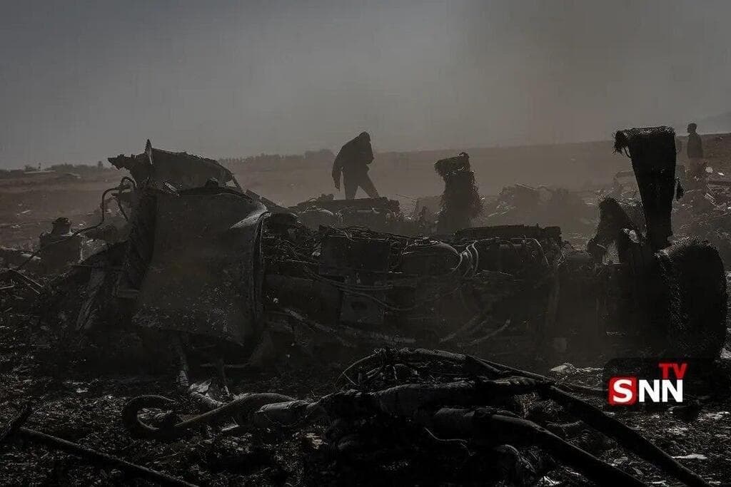 שדה התעופה כאשאן הותקף וחלקים רבים ניזוקו