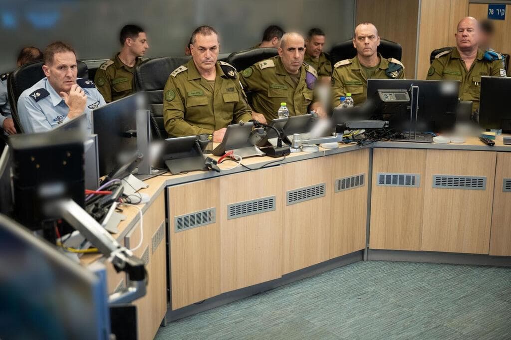 הרמטכ"ל, רב-אלוף אייל זמיר ברגעי התקיפה בבור