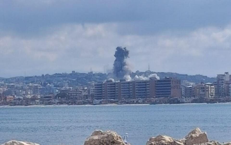 תקיפההמבנה המאוים בצור בדרום לבנון