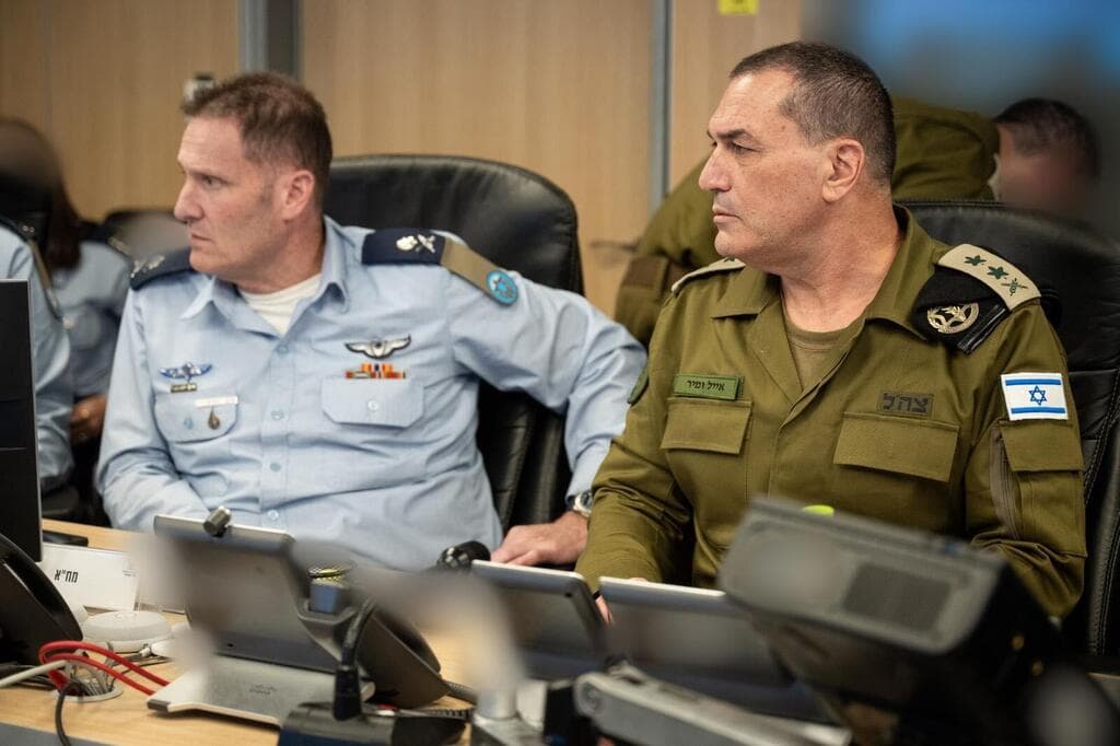 הרמטכ"ל, רב-אלוף אייל זמיר ברגעי התקיפה בבור