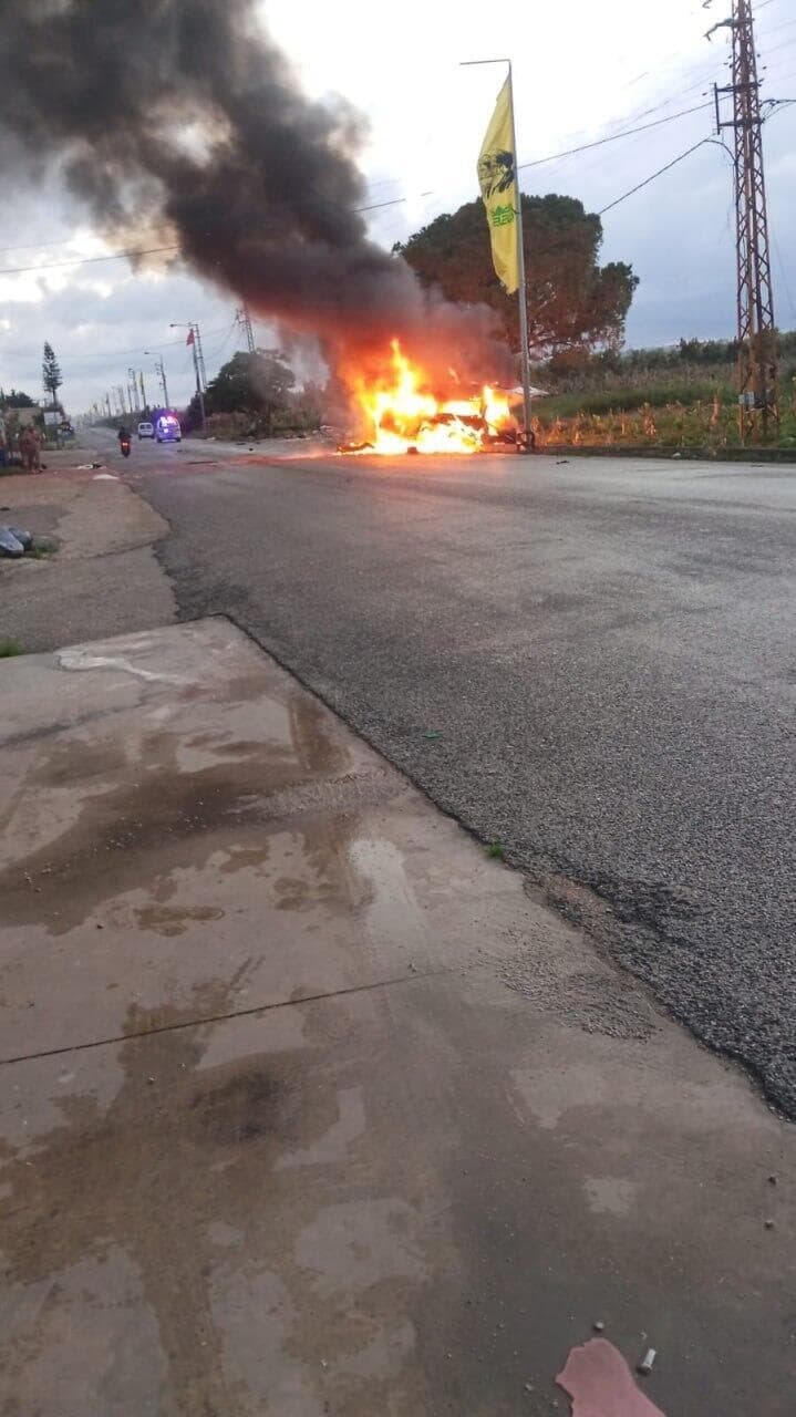 תקיפת רכב באזור הכפר אל-קלילה בצור בדרום לבנון
