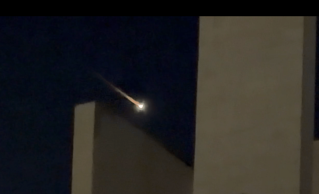 יירוט בשמי דרום הארץ (צילום: קובי קואנקס) יירוט בשמי דרום הארץ