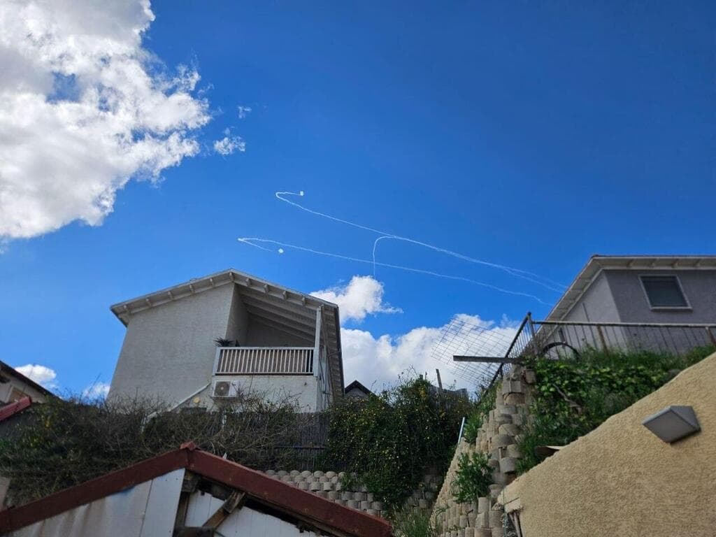 יירוטים בשמי בצפת