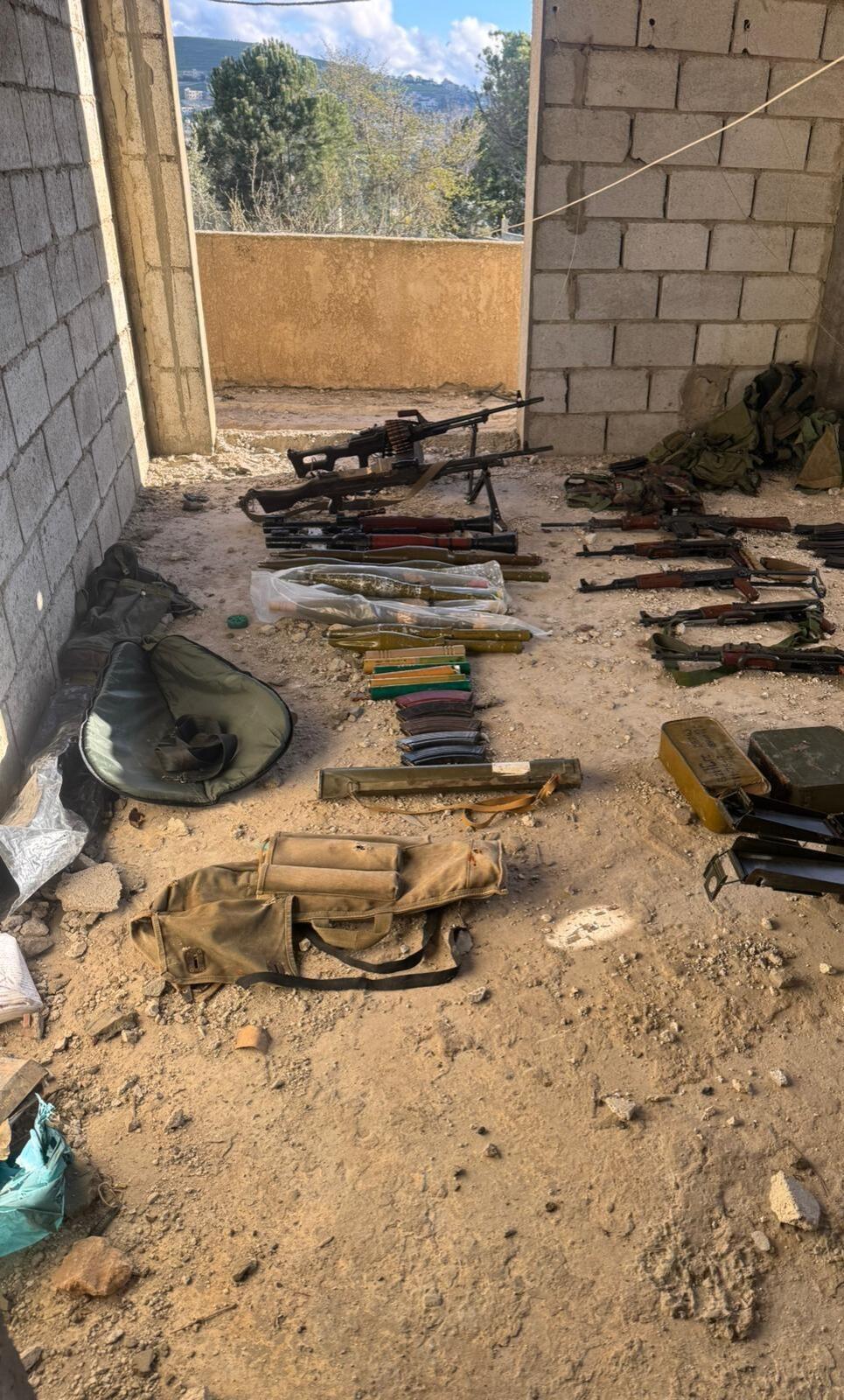 אמצעי הלחימה שאותרו