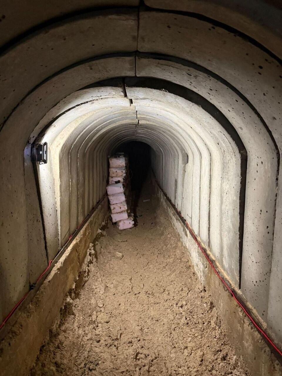 התוואי התת קרקעי שהשמידו לוחמי יחידת יהל"ם וחטיבה 7