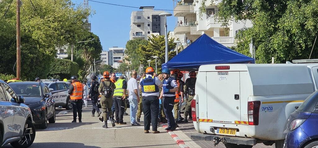 צילום: זאב קראוטהר פגיעה ישירה בבית בנהריה