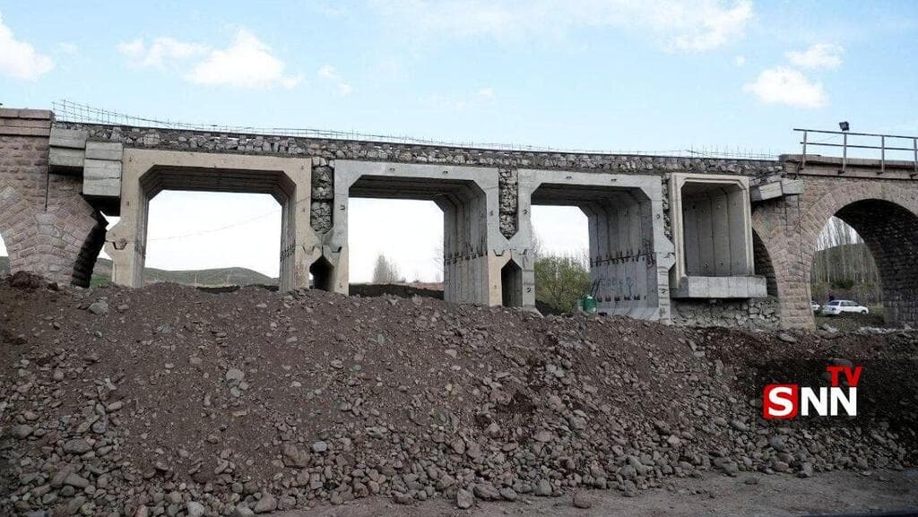 הטלויזיה האיראנית מדווחת על שיקום והחזרה לפעילות של מסילות רכבת שניזוקו בתקיפות