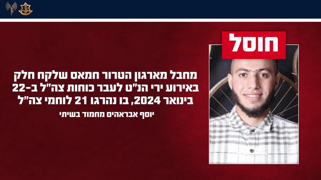 המחבלים שחוסלו (צילום: דובר צה"ל) המחבלים שחוסלו
