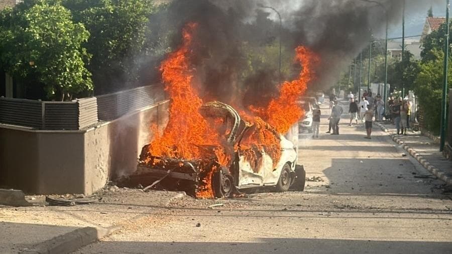 צילום: לפי סעיף 27 א' חוק זכויות יוצרים נפילה בקרית שמונה