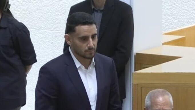 אורי אלמקייס בדיון (צילום: דוברות הרשות השופטת ) אורי אלמקייס