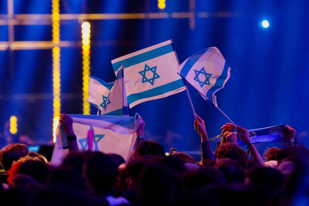 דגלי ישראל בחצי הגמר 