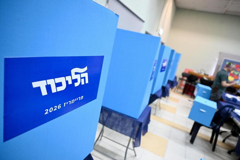 צילום: קובי קואנקס הצבעות בקלפי במודיעין