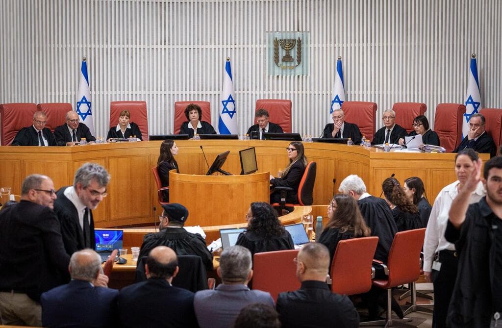 צילום: שלו שלום השופטים במשפט של חה"כ עסיף ואבו שחאדה