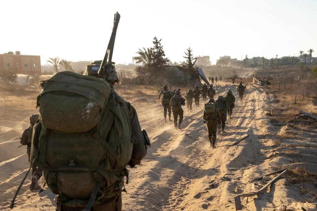 צילום: דובר צה"ל פעילות צה"ל בכלל זירות המלחמה מאז ה-7 באוקטובר
