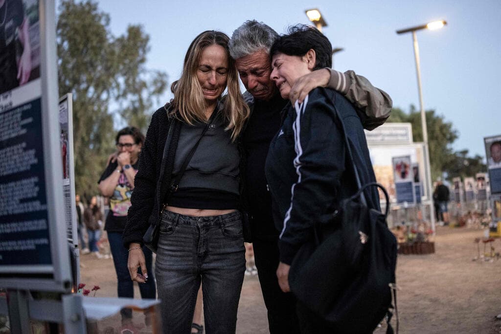צילום: John Wessels / AFP שלוש שנים לטבח ה-7 באוקטובר. מתחם פסטיבל הנובה