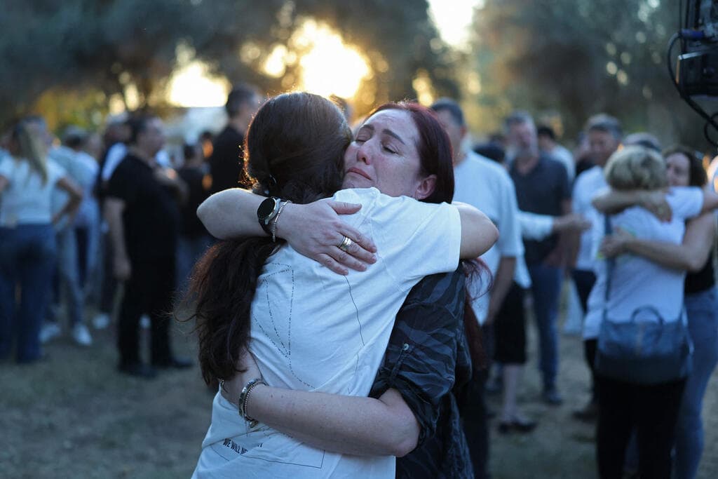 צילום: Ilia YEFIMOVICH / AFP קיבוץ כפר עזה