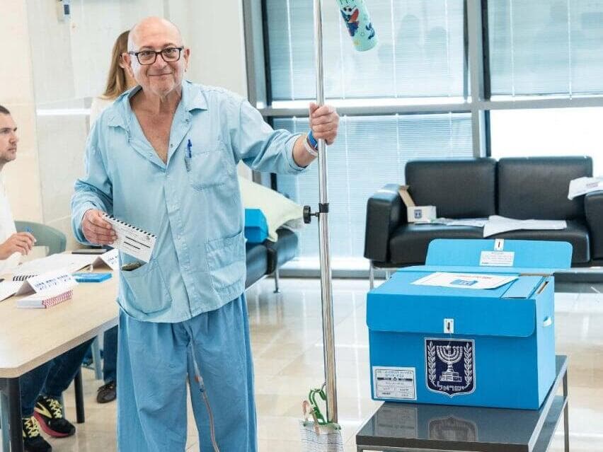הצבעה בקלפי למאושפזים ולצוותים הרפואיים