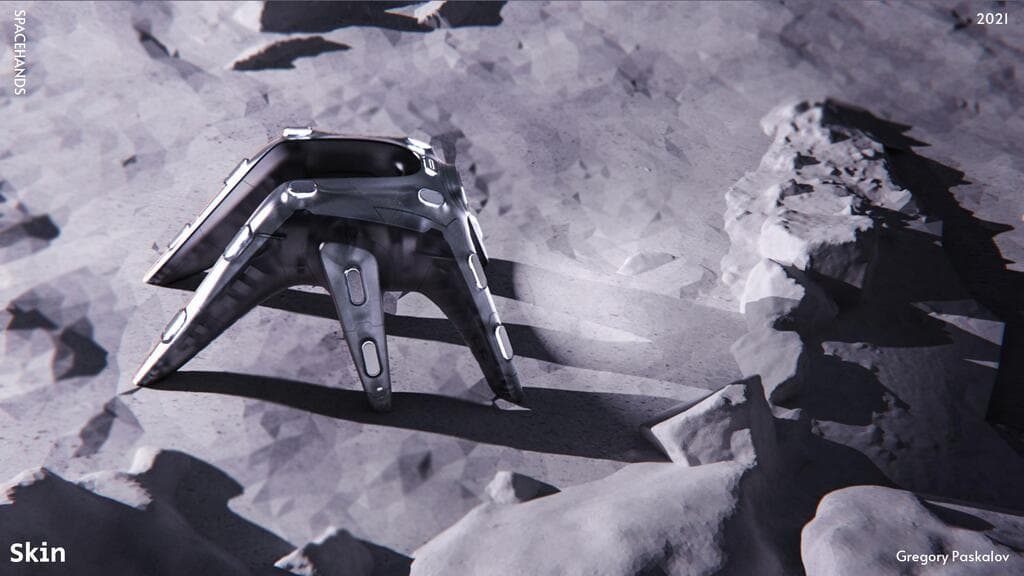 איך ייראו הרובוטים שיקימו בסיסים על הירח? (גרגורי פסקלוב) גרגורי פסקלוב