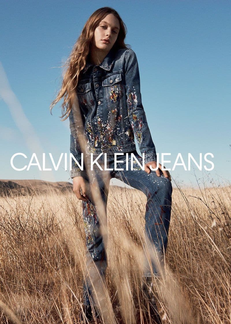 בקמפיין של קלווין קליין (צילום: קמפיין) אריאל ניקולסון בקמפיין של קלווין קליין