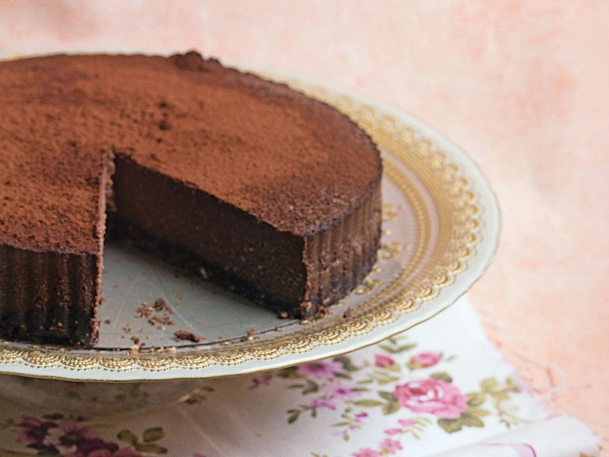 עוגת מוס שוקולד