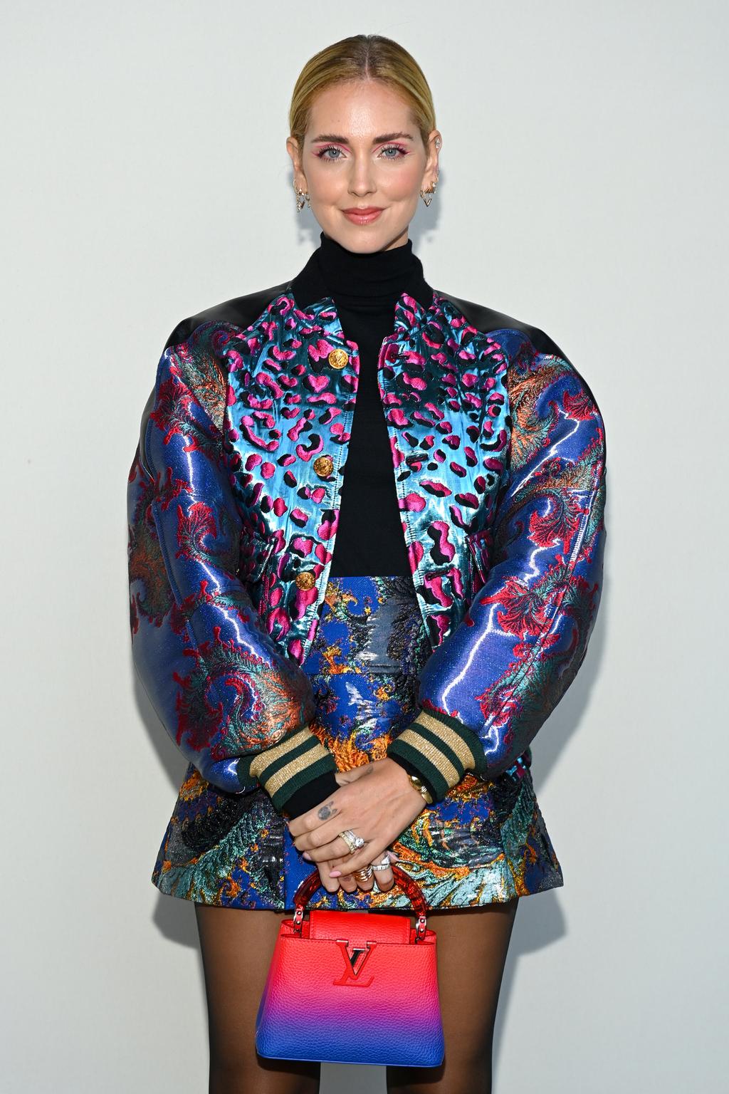 קיארה פראני בתצוגת אופנה של לואי ויטון, 2021 (צילום: Getty Images) קיארה פראני בתצוגת אופנה של לואי ויטון, 2021