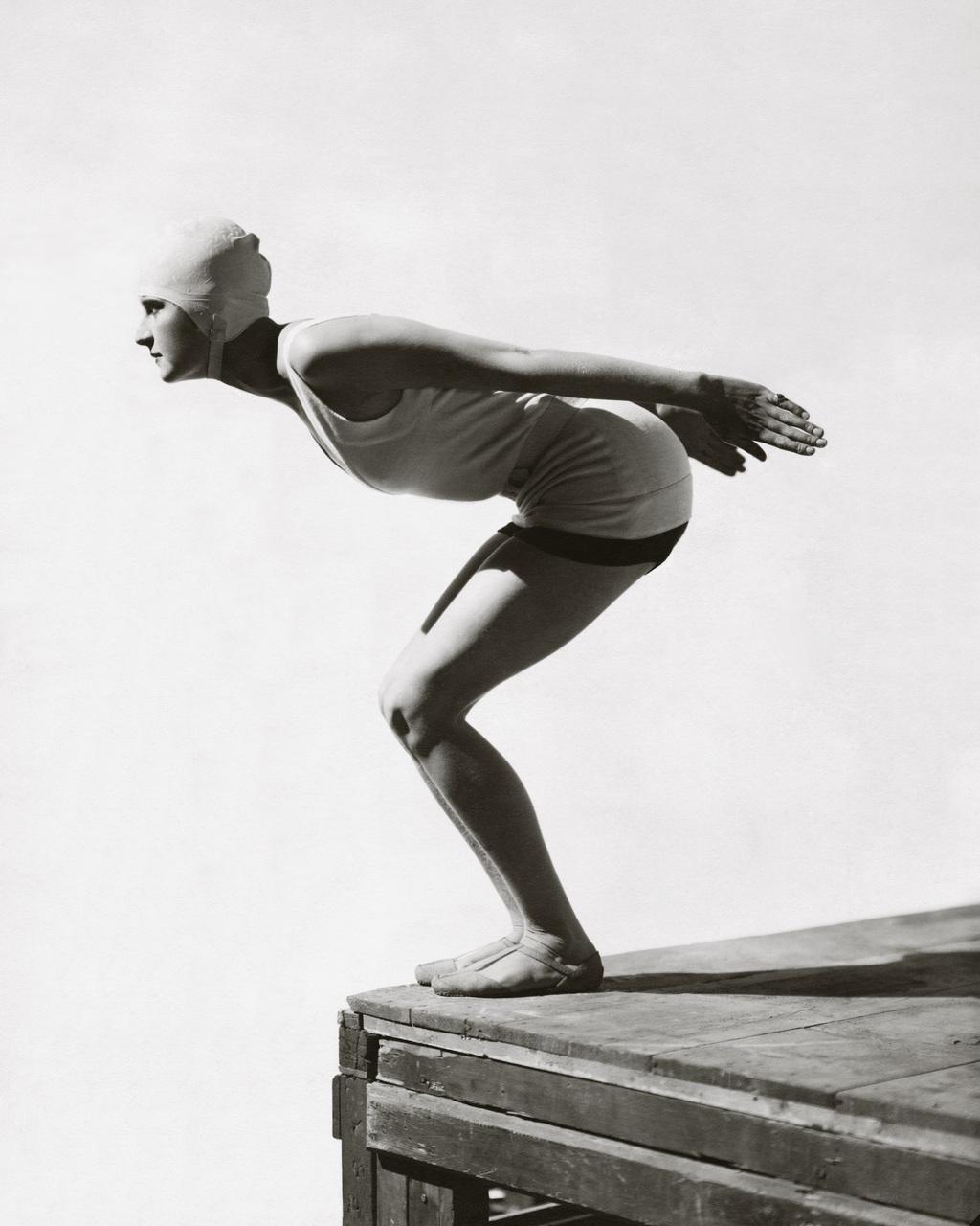 Jean Patou swimming costume, Vogue Paris July 1929