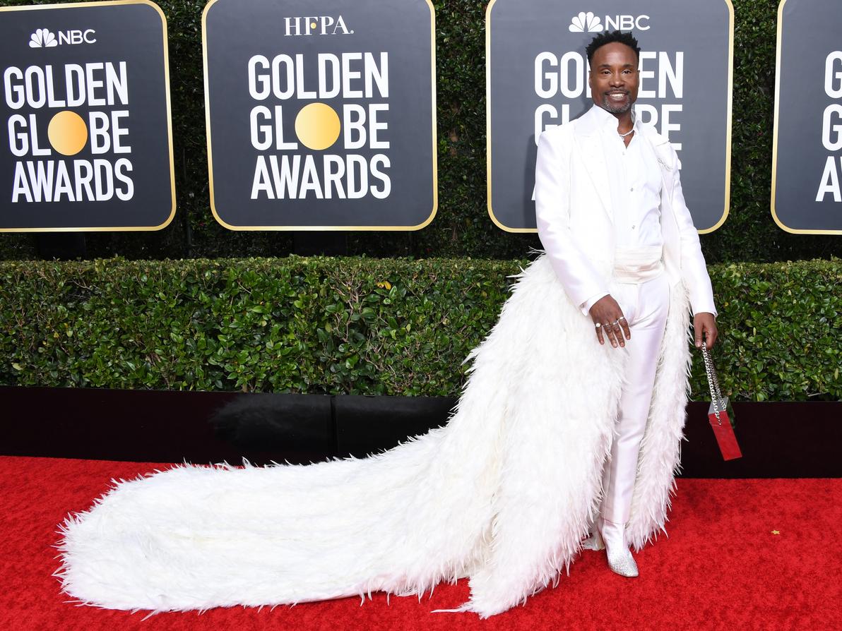 בילי פורטר בטקס גלובוס הזהב, 2020