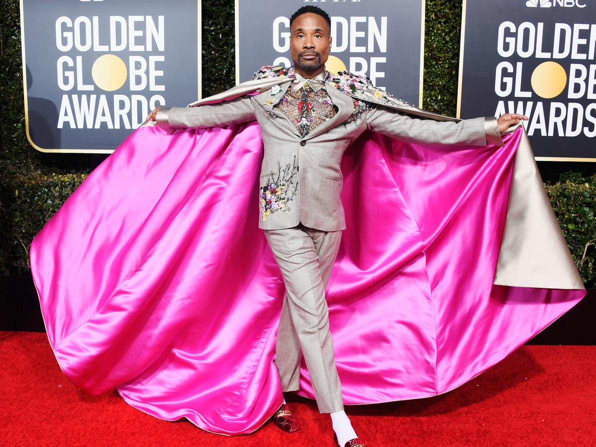 בילי פורטר בטקס גלובוס הזהב, 2019